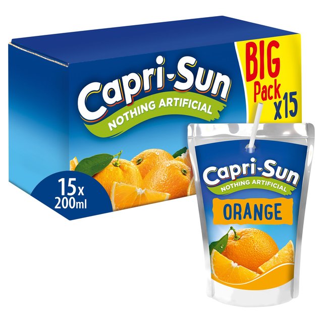 Capri Sun Orange, 15 x 200ml