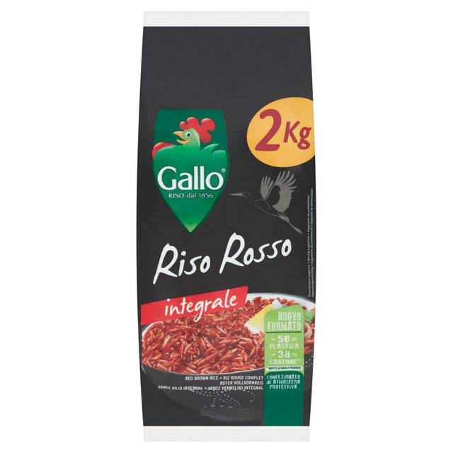 Riso Gallo Red Wholegrain Rustico Rice, 2kg