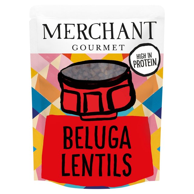 Merchant Gourmet Beluga Lentils, 250g