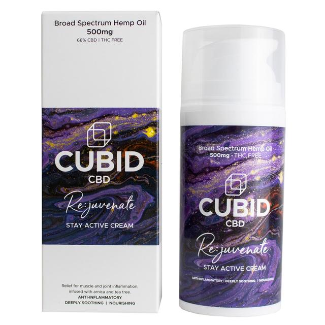 Cubid CBD Rejuvenate Stay Active Cream, 500ml