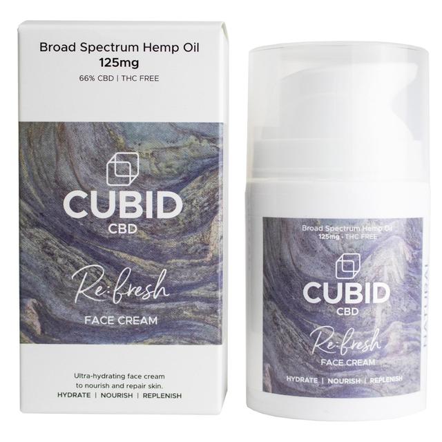 Cubid CBD Refresh Face Cream, 125ml