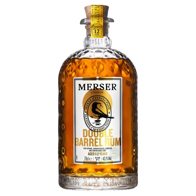 Merser & Co. Double Barrel Rum, 70cl