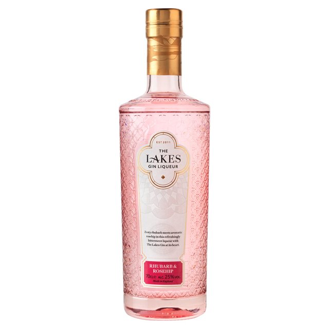 The Lakes Distillery Rhubarb and Rosehip Gin Liqueur, 70cl