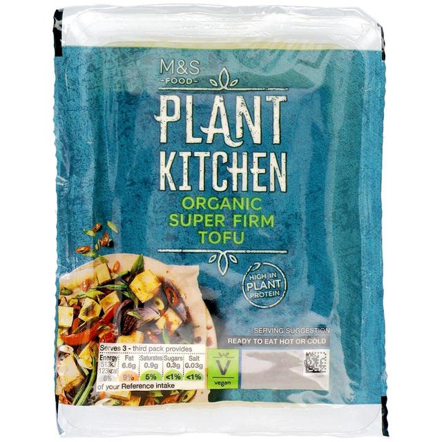 M & S Plant Kitchen Organic Super Firm Tofu, 300g