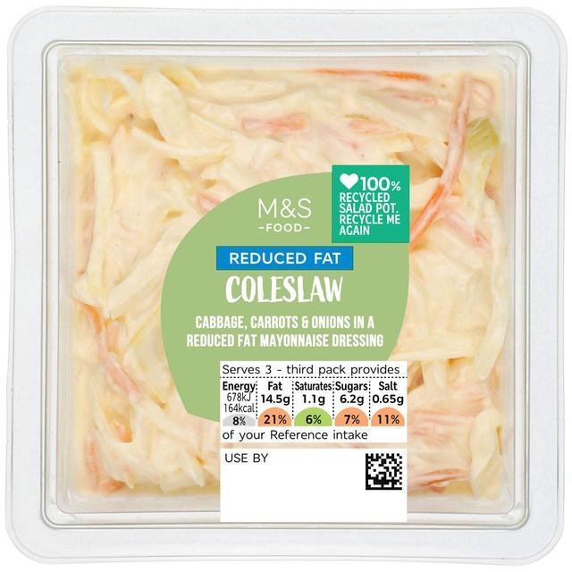 M & S Reduced Fat Traditional Coleslaw, 300g