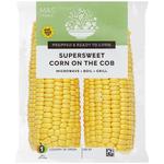 M&S Super Sweet Corn on the Cob