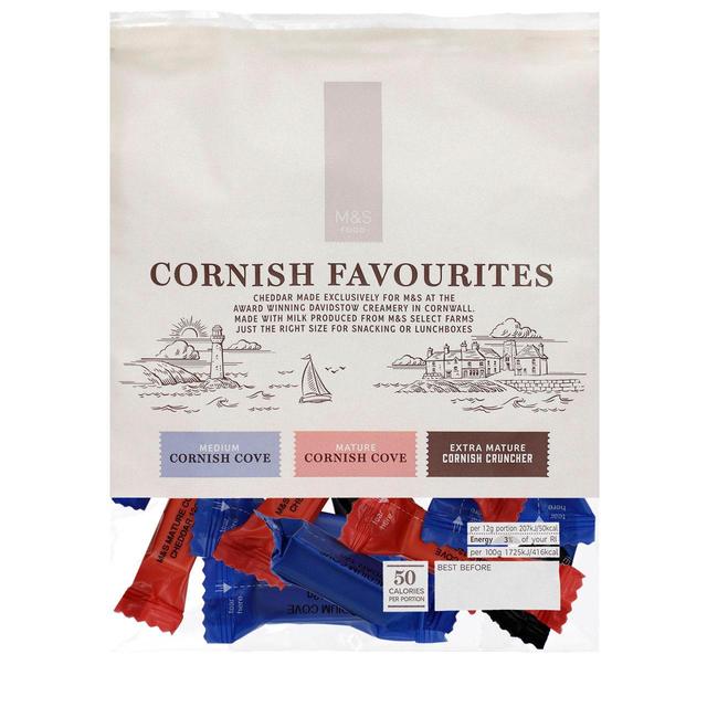 M & S Cornish Favourites Cheese Selection, 14 Per Pack