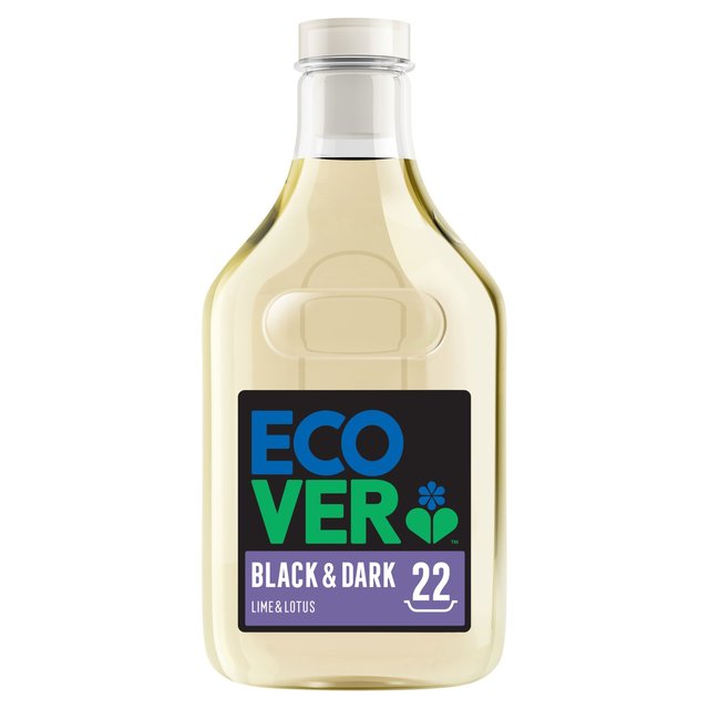 Ecover Delicate Black & Dark Laundry Detergent Lime and Lotus 22 Washes, 1L