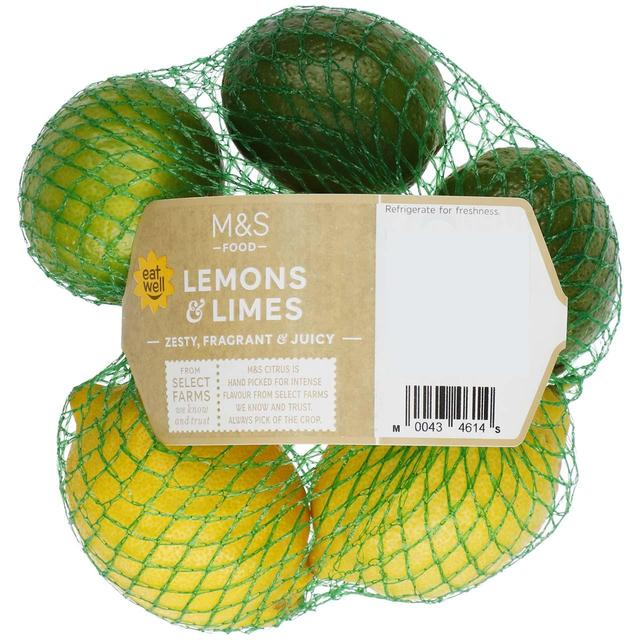 M & S Lemon & Limes, 6 Per Pack