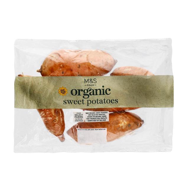 M & S Organic Sweet Potatoes, 700g