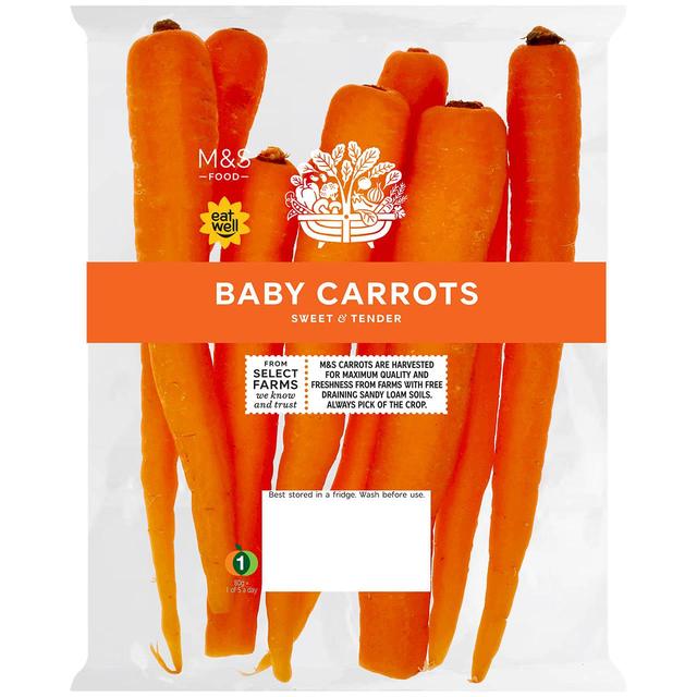 M & S Baby Carrots, 200g