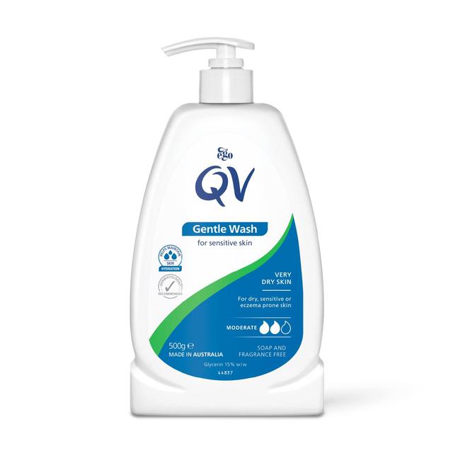 QV Gentle Hand, Face & Body Wash, 500ml