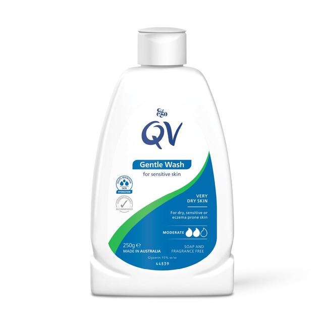 QV Gentle Hand, Face & Body Wash, 250ml