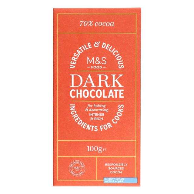 M & S Dark Chocolate, 100g