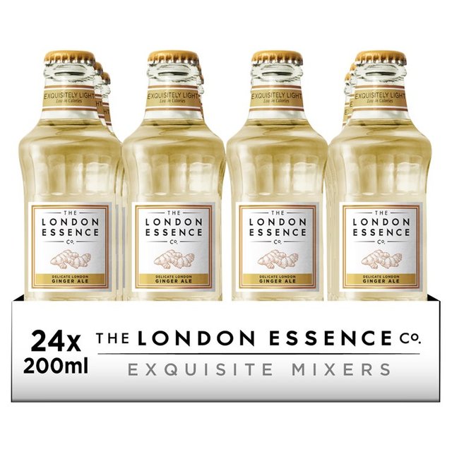 London Essence Co. Ginger Ale, 24 x 200ml
