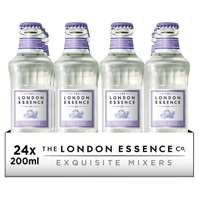 London Essence Co. Grapefruit & Rosemary Tonic, 24 x 200ml