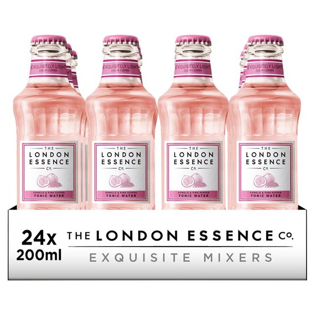 London Essence Co. Pomelo & Pink Pepper Tonic, 24 x 200ml