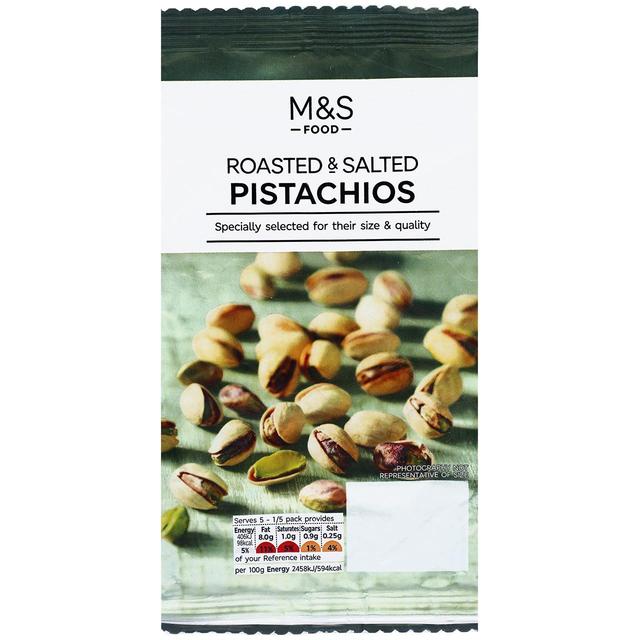 M & S Roasted & Salted Pistachios, 150g
