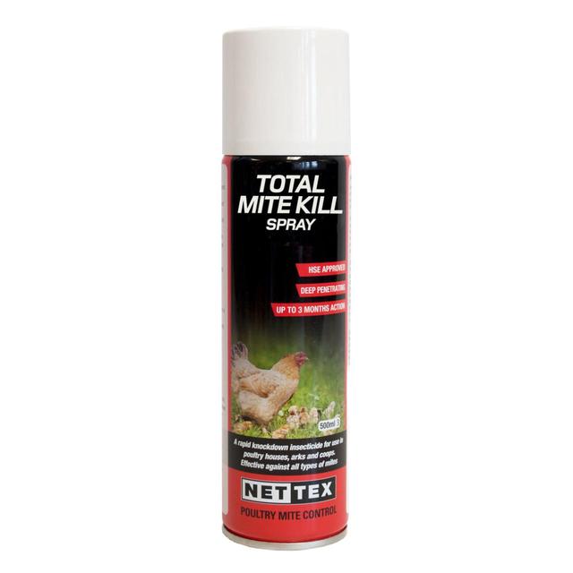 Nettex Total Mite Kill Spray, 500ml
