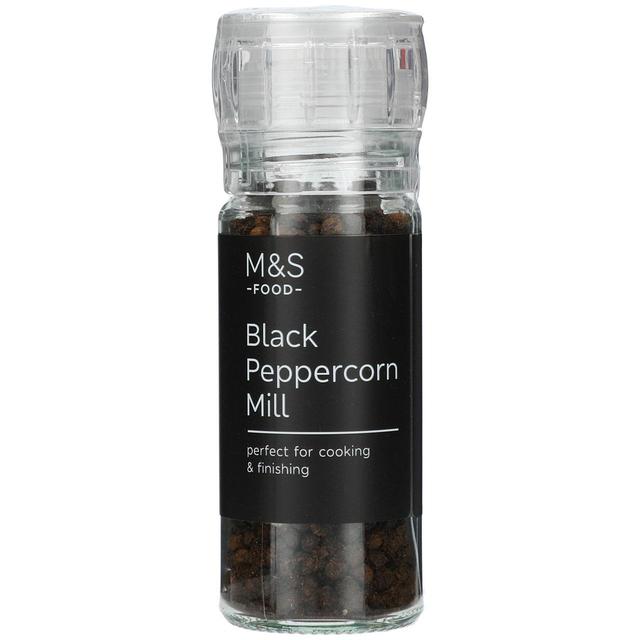 M & S Black Cook With Peppercorn Mill, 50g