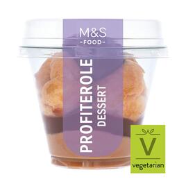 M&S Profiterole Dessert 118g