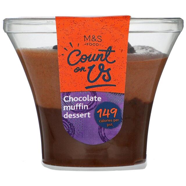 M&S Count On Us Chocolate Muffin Dessert | Ocado