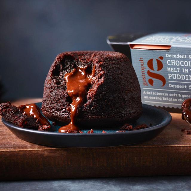 M & S Gastropub Chocolate Melt in the Middle Puddings, 2 Per Pack