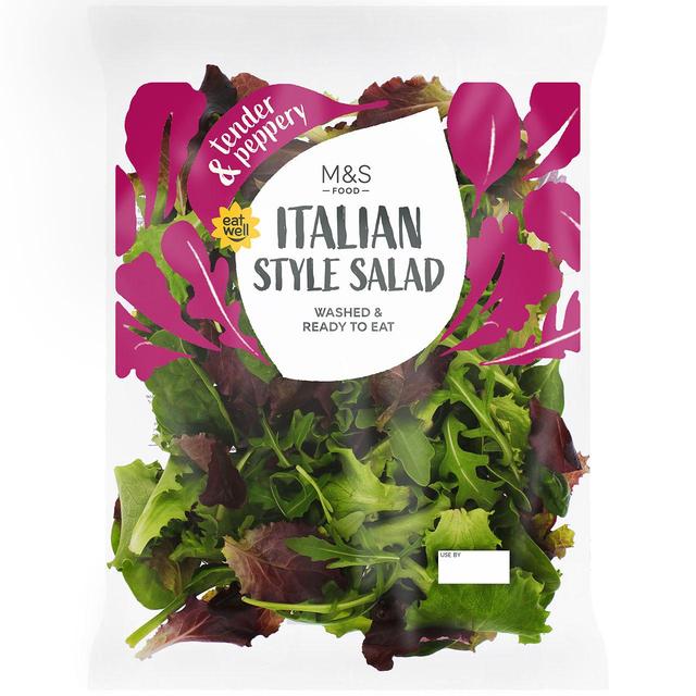 M & S Italian Style Baby Leaf Salad Washed & Ready to Eat, 80g