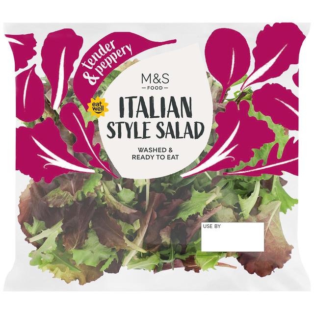 M & S Italian Style Peppery Baby Leaf Salad, 140g