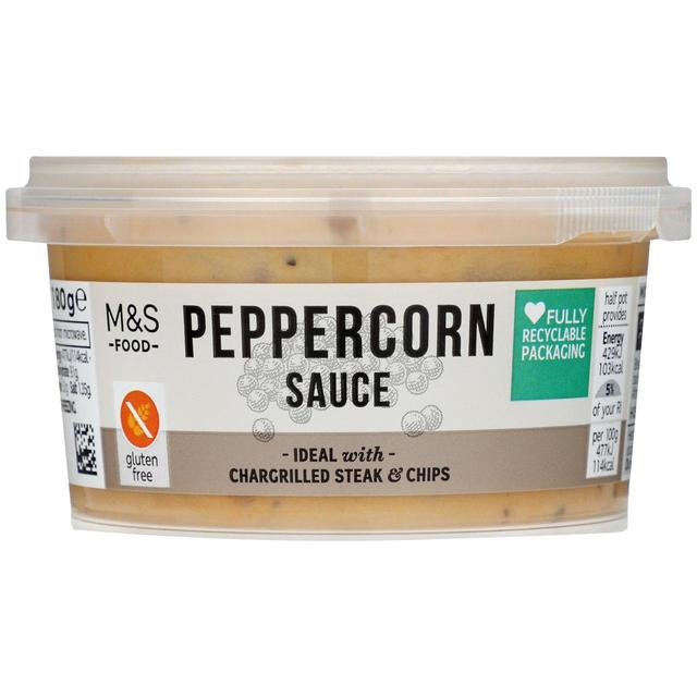 Cook With M & S Peppercorn Sauce, 180g