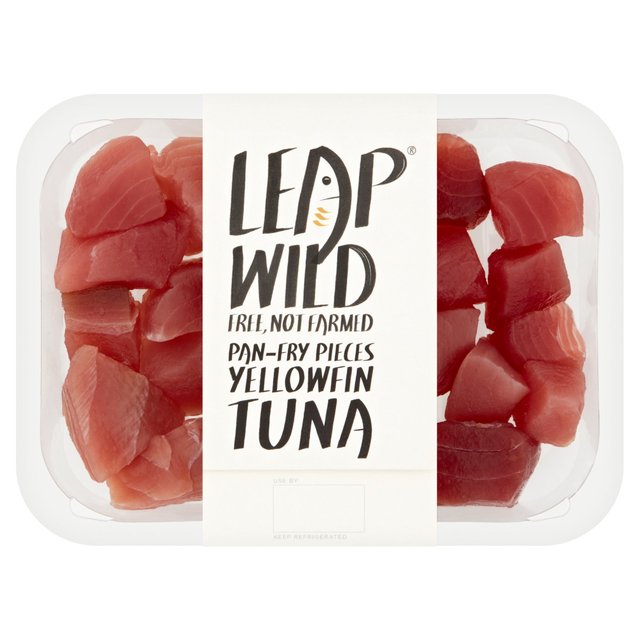 Leap Yellowfin Tuna Pan-Fry Pieces, 220g