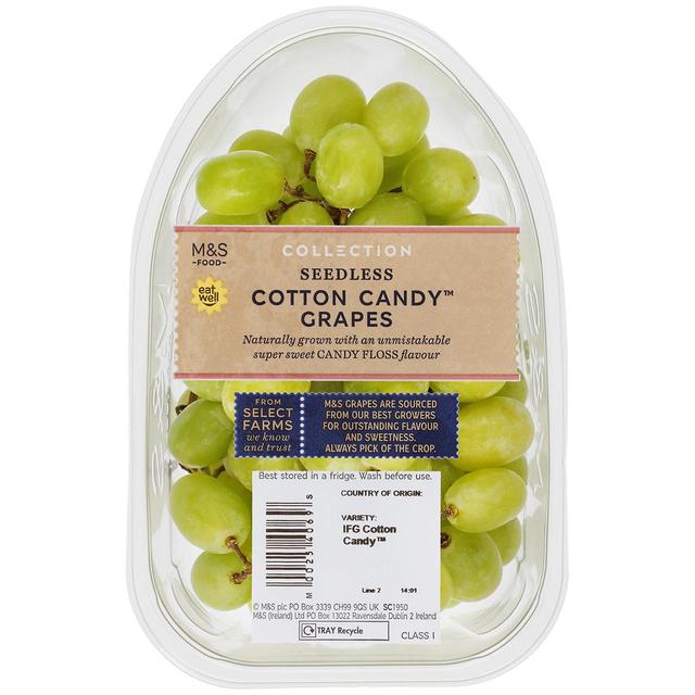 M & S Collection Cotton Candy Seedless Grapes, 400g