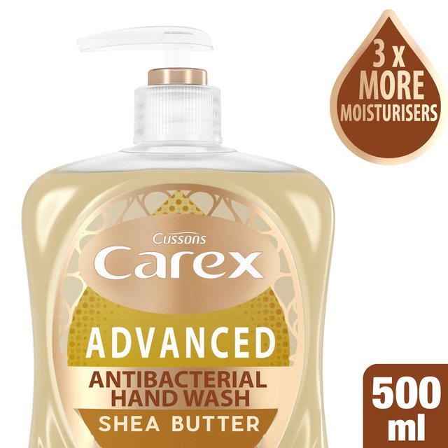Carex Advanced Care Shea Butter Antibacterial Handwash, 500ml