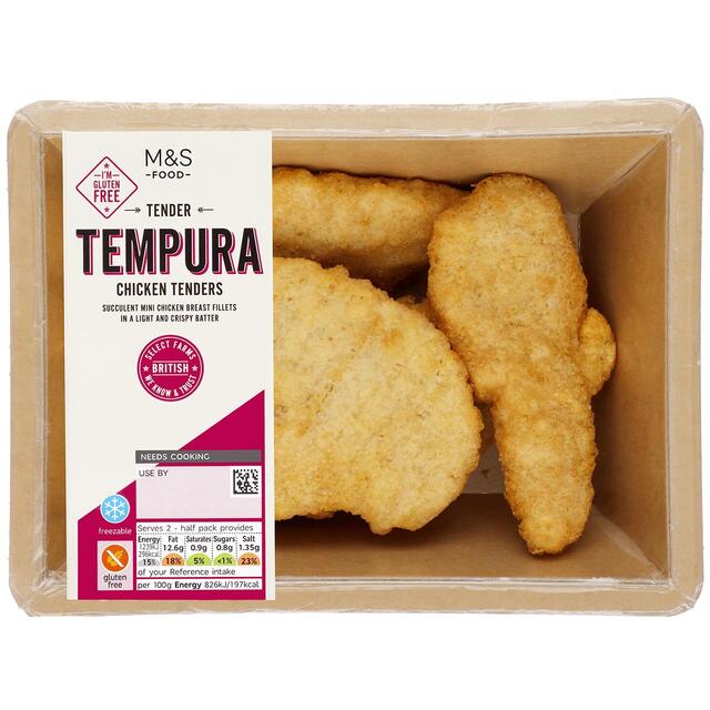 M&S Tempura Chicken Tenders Ocado