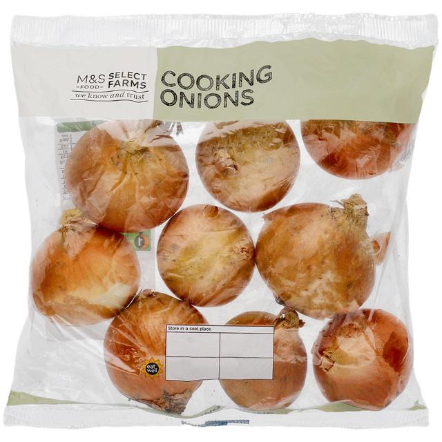 M & S Brown Cooking Onions, 1kg
