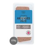 M&S Coarse Ardennes Pork Pate with Shallots & Cognac