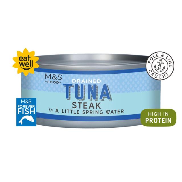 M & S Tuna Steak in Spring Water, 120g
