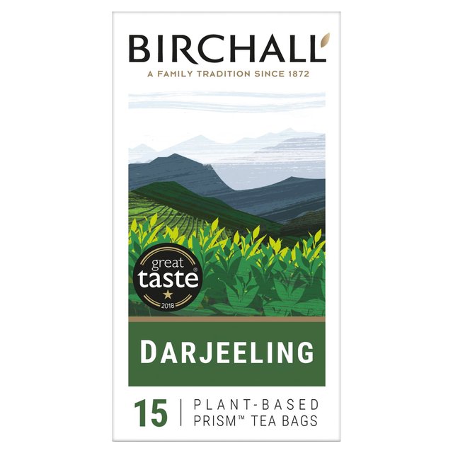 Birchall Darjeeling 15 Prism Tea Bags, 15 Per Pack