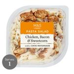 M&S Chicken, Bacon & Sweetcorn Pasta Salad