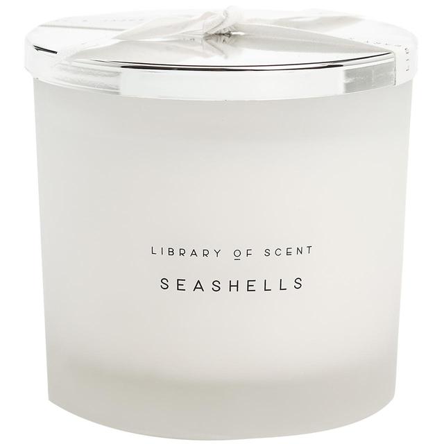 M & S Seashells 3 Wick Scented Candle, One Size