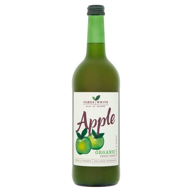 James White Organic Apple Juice, 750ml
