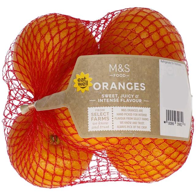 M & S Select Farms Oranges, 7 Per Pack