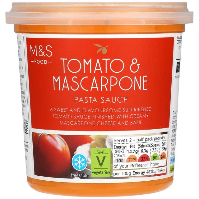 M & S Tomato & Mascarpone Sauce, 350g