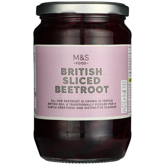 M & S British Sliced Beetroot, 710g