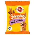 Pedigree Schmackos Adult Dog Treats Meat Mix 