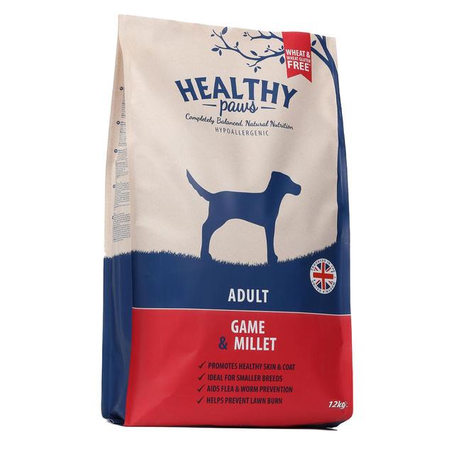 Healthy Paws Game & Millet Adult Dog Food, 12kg