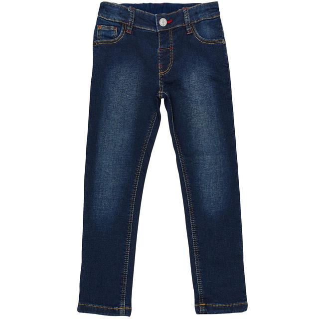 M & S Boys Regular Fit Denim Jeans, 3-4 Years, Dark Denim