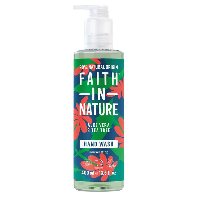 Faith in Nature Aloe Vera & Tea Tree Hand Wash, 400ml