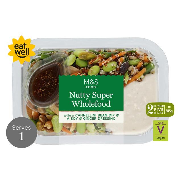 M & S Plant Kitchen Nutty Super Wholefood Salad, 285g