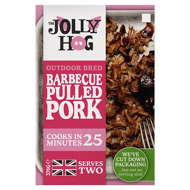The Jolly Hog British BBQ Pulled Pork, 376g